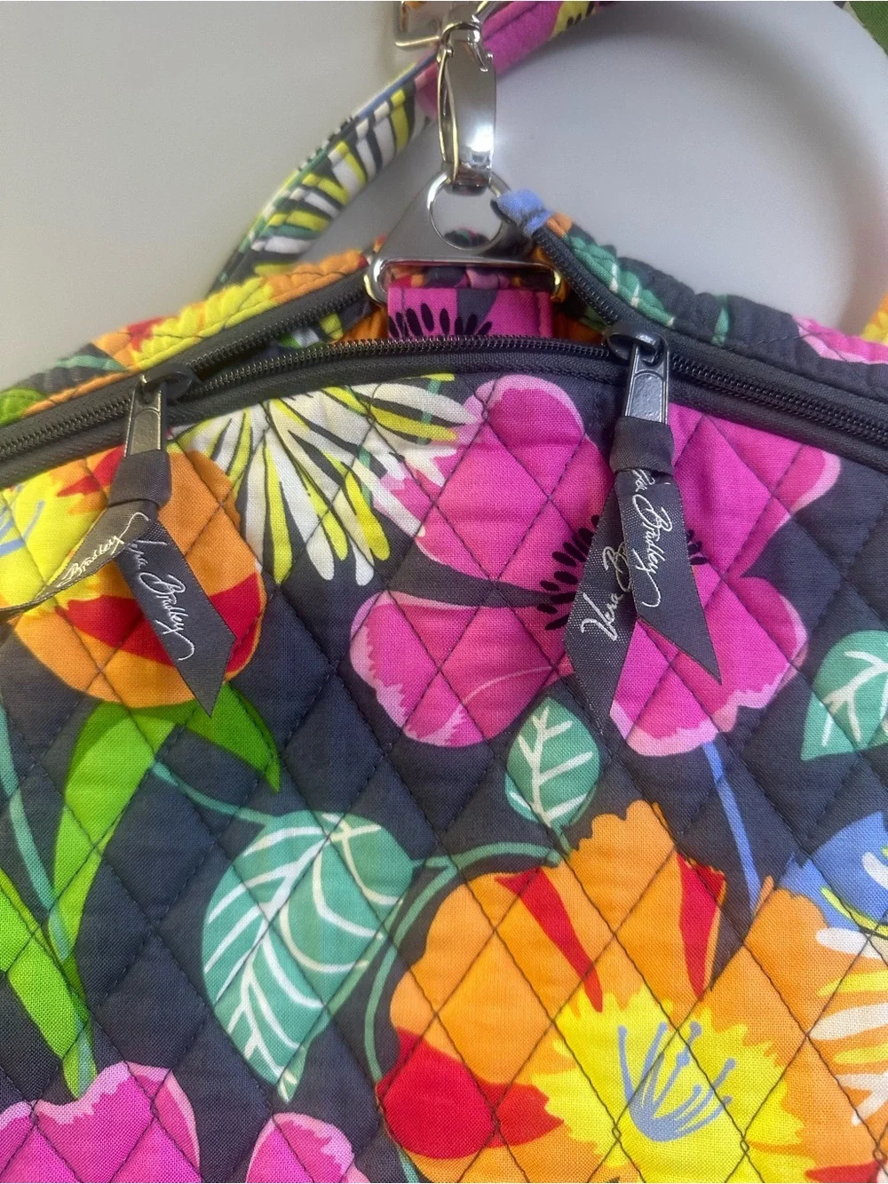 Vera Bradley Quilted Garment Bag - Picture 4 of 7